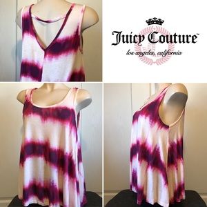 🔘 JUICY COUTURE 🔘 Tie-Dye Flared Tank